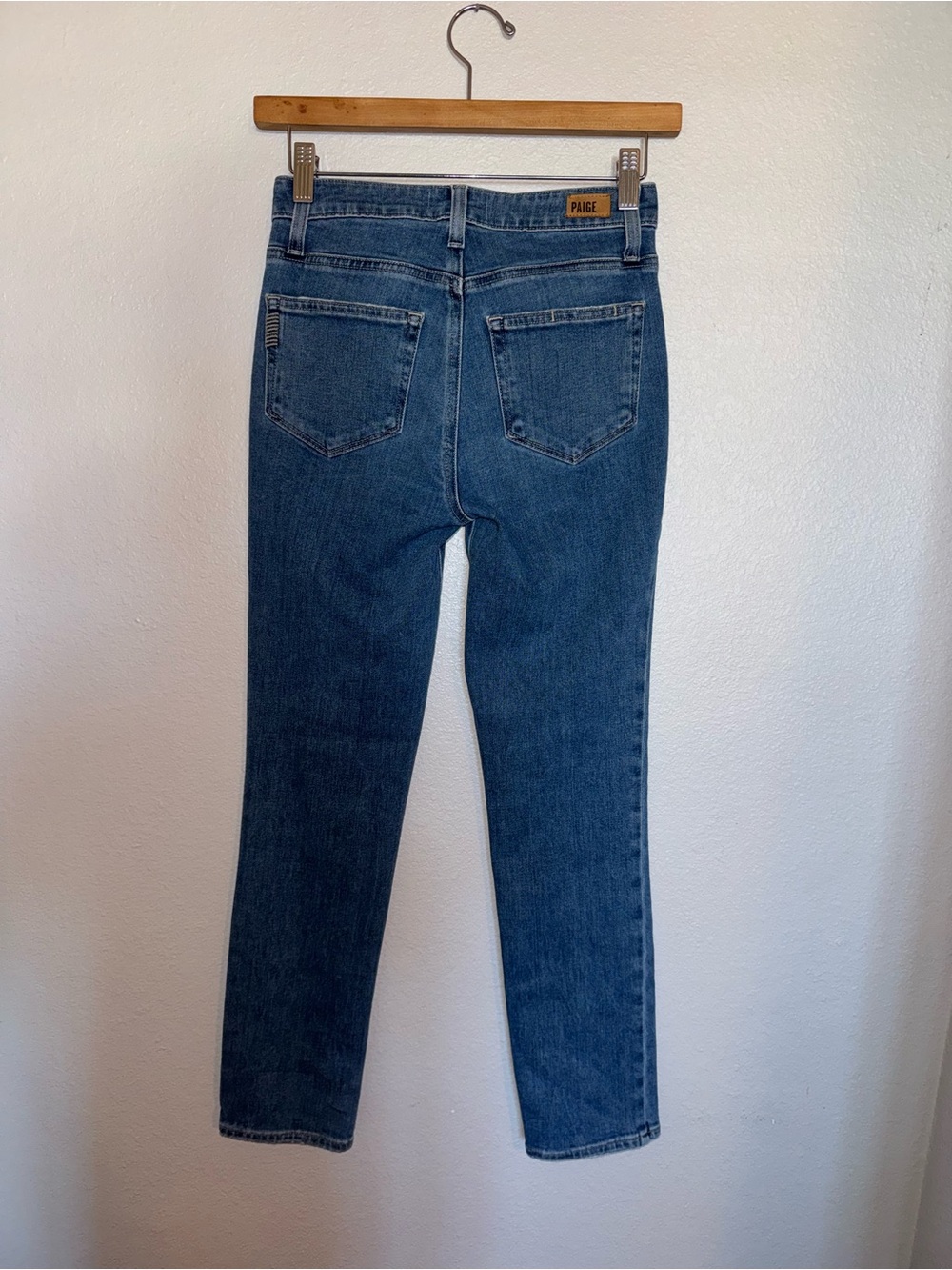 PAIGE Hoxton Slim Jeans in Medium Blue Size 25 🧡 - Picture 6 of 13